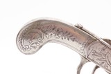 Engraved SEGALLAS Antique British BOX LOCK FLINTLOCK Metal POCKET Pistol
Mid-18th Century POCKET or BELT Pistol - 15 of 17