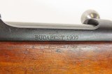 1909 HUNGARIAN FEGYVER Mannlicher M95 STRAIGHT PULL 8mm Bolt Action CARBINE GERMAN WAFFENAMT WORLD WARS C&R - 19 of 22