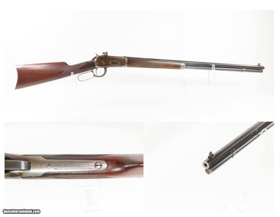 1912 mfr. WINCHESTER Model 1894 .30 Lever Action C&R Rifle OCTAGONAL BARREL .30-30 REPEATING RIFLE with REDFIELD PEEP SIGHT