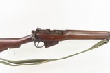 WORLD WAR II Era B.S.A. SHIRLEY Enfield No. 4 Mk 1 .303 C&R Rifle WWII WW2
BRITISH MILITARY .303 Caliber Infantry Rifle - 4 of 18