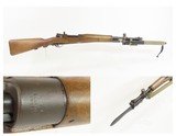 SPANISH La CORUNA M43 FR8 7.62 Bolt Action C&R MAUSER Rifle BAYONET & SLING Government MILITARY RIFLE w/BAYONET, SHEATH, SLING - 1 of 20