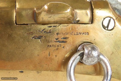 RARE Massachusetts Arms CIVIL WAR Antique WARNER PATENT Saddle Ring CARBINE BRASS FRAME Carbine Made by MASSACHUSETTS ARMS CO. - Image 16 of 18