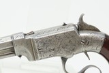 VERY RARE Antique FACTORY ENGRAVED Smith & Wesson VOLCANIC No. 1 Pistol Precursor to Henry & Winchester Made Circa 1854-55 - 12 of 19