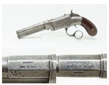 VERY RARE Antique FACTORY ENGRAVED Smith & Wesson VOLCANIC No. 1 Pistol Precursor to Henry & Winchester Made Circa 1854-55 - 19 of 19