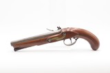 ENGRAVED British PAIR of I. SPENCER Antique Belt FLINTLOCK Pistols
Early-1800s Self Defense Flintlock Pistols - 14 of 24