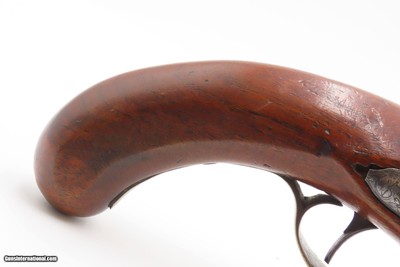 ENGRAVED British PAIR of I. SPENCER Antique Belt FLINTLOCK PistolsEarly-1800s Self Defense Flintlock Pistols - Image 3 of 24