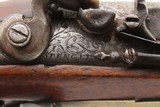 ENGRAVED British PAIR of I. SPENCER Antique Belt FLINTLOCK Pistols
Early-1800s Self Defense Flintlock Pistols - 6 of 24