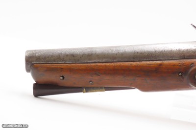 ENGRAVED British PAIR of I. SPENCER Antique Belt FLINTLOCK PistolsEarly-1800s Self Defense Flintlock Pistols - Image 17 of 24
