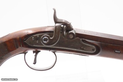 1804 SILVER Hallmark Antique Joseph MANTON Pistol Large Ornate Set TriggerENGRAVED with CAST SILVER HARDWARE - Image 16 of 20