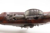 1804 SILVER Hallmark Antique Joseph MANTON Pistol Large Ornate Set Trigger
ENGRAVED with CAST SILVER HARDWARE - 6 of 20