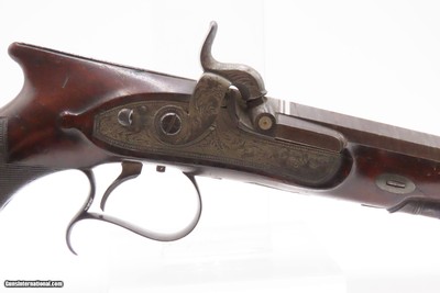 LIVERPOOL British Antique EDWARD PATRICK Saw Handle Target PistolPERCUSSION .50 Caliber Rifled Bore Set Trigger - Image 18 of 19
