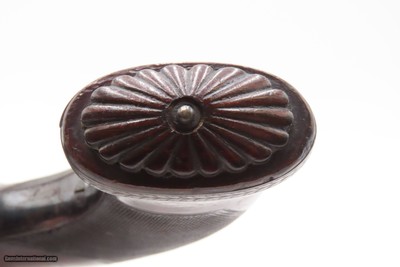 LIVERPOOL British Antique EDWARD PATRICK Saw Handle Target PistolPERCUSSION .50 Caliber Rifled Bore Set Trigger - Image 3 of 19