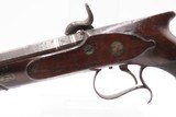 LIVERPOOL British Antique EDWARD PATRICK Saw Handle Target Pistol
PERCUSSION .50 Caliber Rifled Bore Set Trigger - 15 of 19