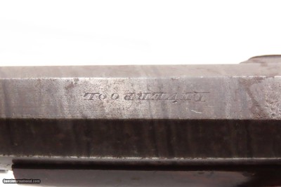 LIVERPOOL British Antique EDWARD PATRICK Saw Handle Target PistolPERCUSSION .50 Caliber Rifled Bore Set Trigger - Image 13 of 19