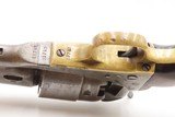CIVIL WAR Era Antique U.S. COLT M1861 ARMY “FOUR SCREW” Percussion Revolver Revolver Used Past the Civil War into the WILD WEST - 13 of 18