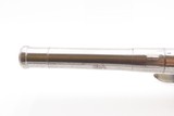 Engraved & SILVER INLAID Antique T. RICHARDS Cannon Barrel FLINTLOCK Pistol With SILVER MASK CAP and IRISH REGISTRATION Mark - 16 of 21