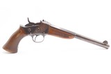 SCARCE REMINGTON Mod 1901 .22 LR Rolling Block TARGET Pistol Long Rifle C&R 1 of an Estimated 734 Manufactured - 15 of 18