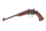 SCARCE REMINGTON Mod 1901 .22 LR Rolling Block TARGET Pistol Long Rifle C&R 1 of an Estimated 734 Manufactured - 2 of 18
