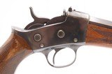 SCARCE REMINGTON Mod 1901 .22 LR Rolling Block TARGET Pistol Long Rifle C&R 1 of an Estimated 734 Manufactured - 17 of 18