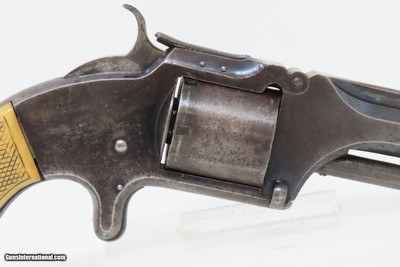 CASED CIVIL WAR Era Antique SMITH & WESSON No. 2 OLD ARMY .32 Cal. Revolver With ANTIQUE IVORY GRIPS and ACCESSORIES - Image 14 of 22