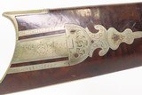 Antique WESSON & PRESCOTT Half-Stock PERCUSSION Rifle w/SILVER FURNITURE
Makers Known for CIVIL WAR SHARPSHOOTER’S Rifles - 8 of 25