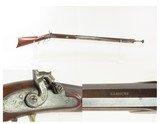 Mid-1800s Antique STOKEY Half Stock .47 Percussion HOMESTEAD/HUNTING Rifle
Mid-1800s GAME GETTING Rifle w/SET TRIGGER - 1 of 22