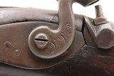 1865 mfr SPANISH Antique GASTELU Eibar MARTIAL Belt Hook Pistol .70 Caliber w/BELT HOOK & LANYARD RING - 6 of 20