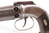 GOLD RUSH Era ALLEN & THURBER Antique WORCHESTER Period PEPPERBOX Revolver
ENGRAVED First DA Revolving Percussion Pistol - 4 of 20