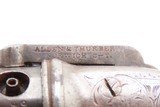 GOLD RUSH Era ALLEN & THURBER Antique WORCHESTER Period PEPPERBOX Revolver
ENGRAVED First DA Revolving Percussion Pistol - 7 of 20