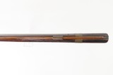 LANCASTER, PA HENRY LEMAN Antique FULL-STOCK PENNSYLVANIA Long Rifle .34
Full-Stock, Double Set Triggers, Striped Maple - 9 of 24