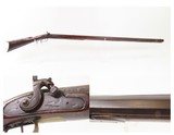 LANCASTER, PA HENRY LEMAN Antique FULL-STOCK PENNSYLVANIA Long Rifle .34
Full-Stock, Double Set Triggers, Striped Maple - 1 of 24