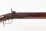 LANCASTER, PA HENRY LEMAN Antique FULL-STOCK PENNSYLVANIA Long Rifle .34
Full-Stock, Double Set Triggers, Striped Maple - 5 of 24