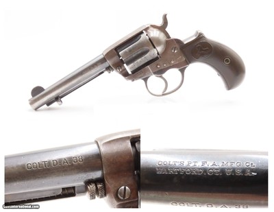 1904 COLT M1877 “Lightning” .38 DA Revolver C&R DOC HOLLIDAY/BILLY the KID