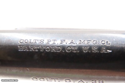 1904 COLT M1877 “Lightning” .38 DA Revolver C&R DOC HOLLIDAY/BILLY the KID - Image 10 of 20