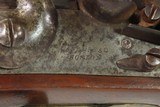 1836 mfr. Antique BOSTON LANE & READ New England STATE MILITIA Musket .69
MASSACHUSETTS STATE Militia Pattern MUSKET - 8 of 25