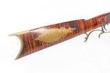 Antique Mid-1850s J. STAPLETON Full-Stock .36 Maple Stock Penn. LONG RIFLE
PENNSYLVANIA Style HUNTING/HOMESTEAD Long Rifle - 8 of 25