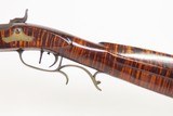 Antique Mid-1850s J. STAPLETON Full-Stock .36 Maple Stock Penn. LONG RIFLE
PENNSYLVANIA Style HUNTING/HOMESTEAD Long Rifle - 21 of 25