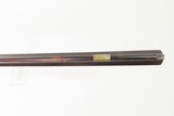 Mid-1800s Antique J. HENRY Half-Stock .45 Percussion American LONG RIFLE
With PENNSYLVANIA RIFLE WORKS Marked Lock - 10 of 25