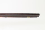 Mid-1800s Antique J. HENRY Half-Stock .45 Percussion American LONG RIFLE
With PENNSYLVANIA RIFLE WORKS Marked Lock - 3 of 25