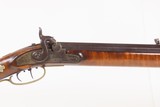 Mid-1800s Antique J. HENRY Half-Stock .45 Percussion American LONG RIFLE
With PENNSYLVANIA RIFLE WORKS Marked Lock - 6 of 25