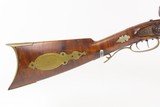 Mid-1800s Antique J. HENRY Half-Stock .45 Percussion American LONG RIFLE
With PENNSYLVANIA RIFLE WORKS Marked Lock - 7 of 25