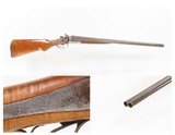 WELLS FARGO Marked Antique Belgian UNION MACHINE CO. Double Barrel SHOTGUN
Early 1890s Fowling Gun by HENRI PIEPER