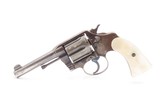 WELLS FARGO Engraved COLT POLICE POSITIVE .38 Sp. Revolver C&R W.F. HOLSTER VERY NICE “W.F. & Co. A 266” Marked w/PEARL GRIPS - 19 of 23