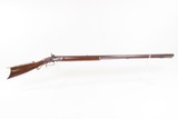 Antique J. KINCAID Half Stock .38 FLINTLOCK to PERCUSSION Conversion Rifle
Early to Mid-1800s HOMESTEAD/HUNTING Rifle - 2 of 25