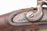 HEAVY BARRELED Antique Mid-1800s Half Stock .36 Percussion HOMESTEAD Rifle
Mid-1800s GAME GETTING Rifle with GOULCHER LOCK - 8 of 25