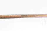 HEAVY BARRELED Antique Mid-1800s Half Stock .36 Percussion HOMESTEAD Rifle
Mid-1800s GAME GETTING Rifle with GOULCHER LOCK - 12 of 25