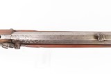 HEAVY BARRELED Antique Mid-1800s Half Stock .36 Percussion HOMESTEAD Rifle
Mid-1800s GAME GETTING Rifle with GOULCHER LOCK - 20 of 25