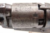 CASED Antique ANTEBELLUM Pre-CIVIL WAR COLT Model 1849 POCKET Revolver
With Stagecoach Robbery Cylinder Scene! - 11 of 25