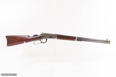 c1927 mfr. WINCHESTER Model 94 .30-30 WCF Lever Action Carbine BROWNING C&R With Tang Mounted Rear Peep Sight! - Image 2 of 25