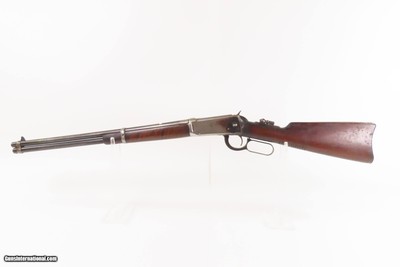 c1927 mfr. WINCHESTER Model 94 .30-30 WCF Lever Action Carbine BROWNING C&R With Tang Mounted Rear Peep Sight! - Image 19 of 25